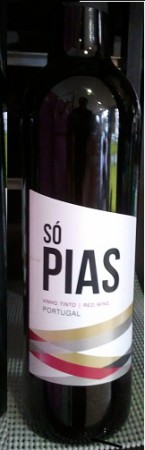 Vinho tinto Só Pias (Alentejano)